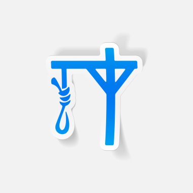 darağacı gerçekçi etiket