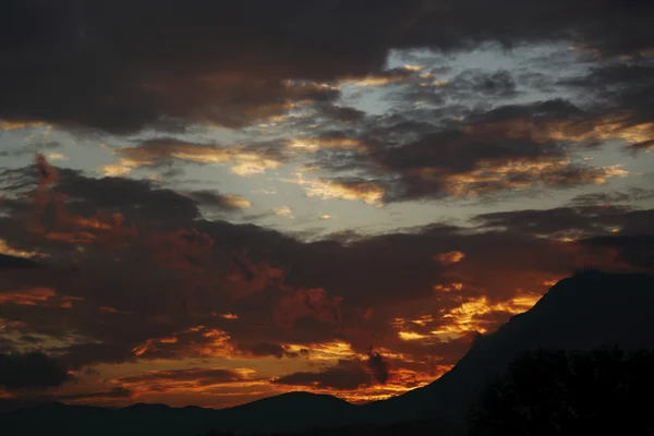 Sunset in Italy — Stok fotoğraf