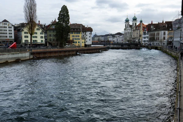 Luzern in der Schweiz — Stockfoto
