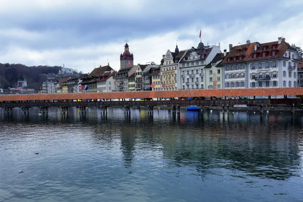 Lucern ve Švýcarsku — Stock fotografie