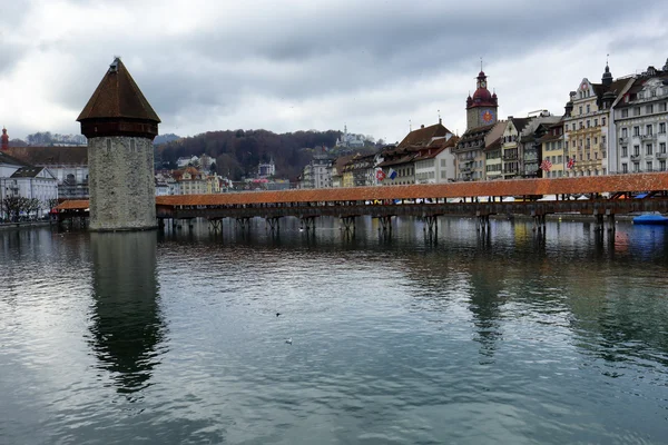 Lucern ve Švýcarsku — Stock fotografie