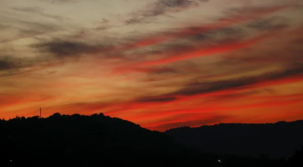 Wolken am Himmel — Stockfoto