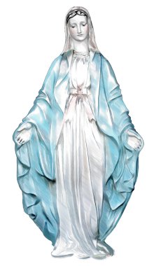 Kutsal Meryem. Meryem Ana. Çizimde çizmek, stil kroki. 
