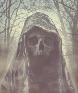 Ölüm meleği. İblis karanlık. Photomanipulation. 