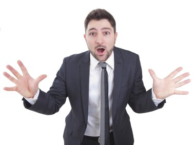 bir iş adamı, düşünüyor