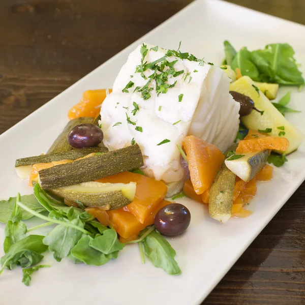 Plato de pescado — Foto de Stock