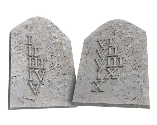 Ten Commandments — Stock Photo, Image