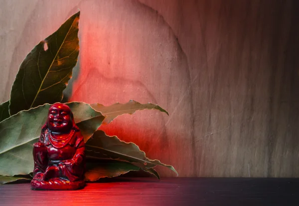 Bouddha et laisse scène zen — Photo