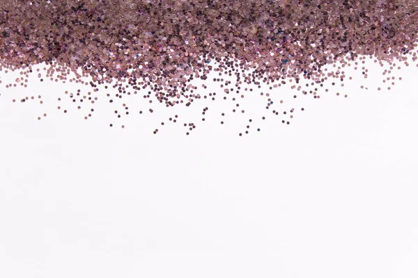 Glamour Romantic Background Shiny Pink Glitter Particles Top Photo Copy — Stock Photo, Image