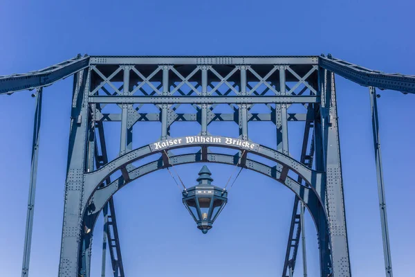 Top Kaiser Wilhelm Bridge Wilhelmshaven Germany — Stock Photo, Image