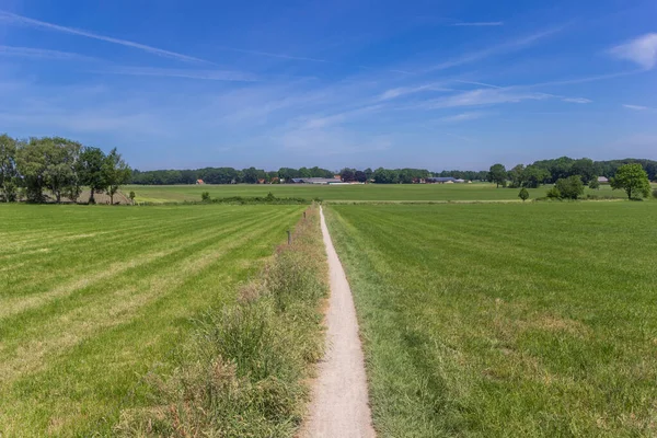 Bicycle Path Hills Ootmarsum Netherlands — Stock Photo, Image