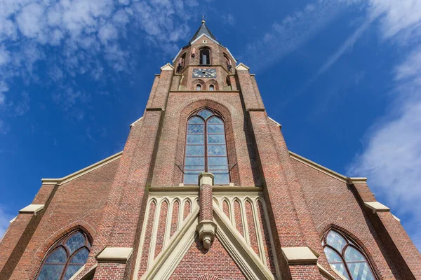 Frente Iglesia Pancratius Vasse Países Bajos —  Fotos de Stock