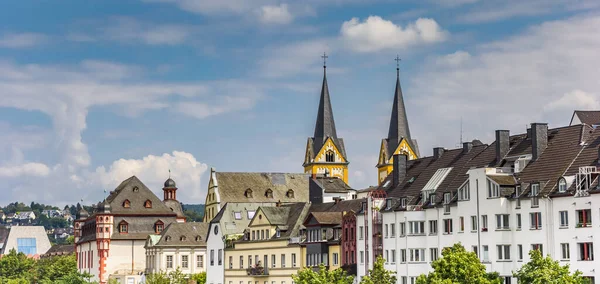 Church Towers Skyline Koblenz Germany — Stock Photo, Image