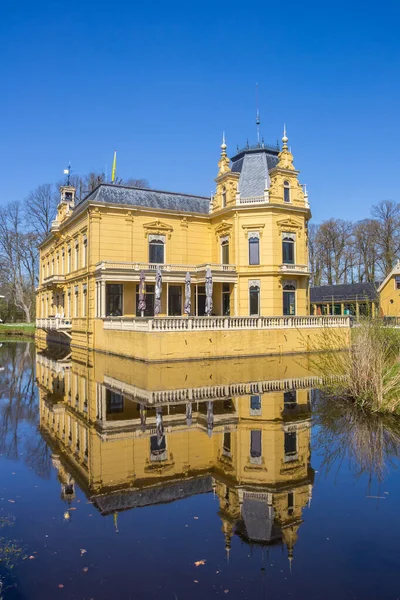 Nienoord House Reflected Pond Leek Netherlands — Stock Photo, Image