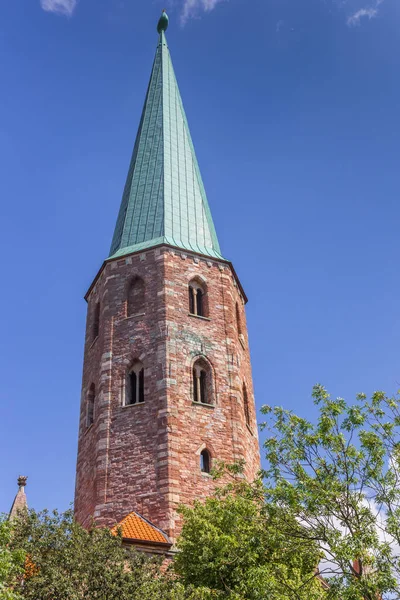 Tour Église Historique Petri Braunschweig Allemagne — Photo