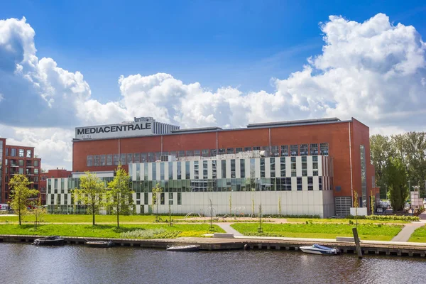 Ehemaliges Fabrikgebäude Heute Bürogebäude Mediacentrale Groningen Niederlande — Stockfoto