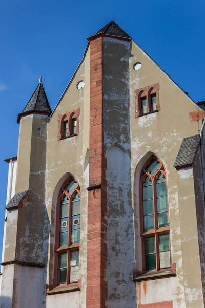 Fassade Einer Alten Kirche Mainz Deutschland — Stockfoto