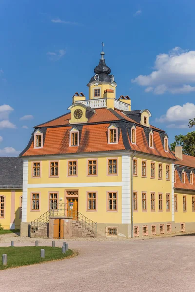 Huis Met Toren Kasteel Belvedere Weimar Duitsland — Stockfoto