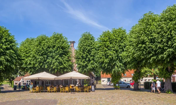 Centrale Markt Historisch Centrum Bourtange Nederland — Stockfoto