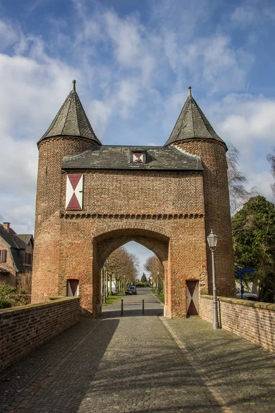 Klever Tor w starym rzymskim mieście Xanten — Zdjęcie stockowe