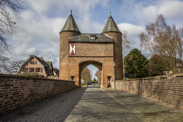 Xanten eski Roma kentinde Klever şehir kapısı — Stok fotoğraf