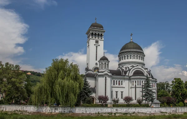 Православный собор в Трансильванской Сигишоаре — стоковое фото