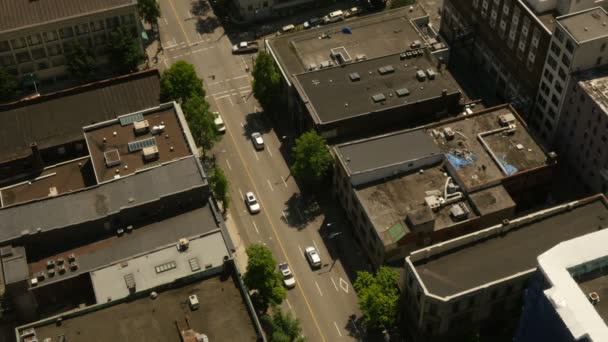 Vista aérea Vancouver, Canadá — Vídeo de stock