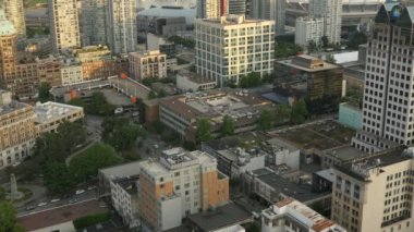 Havadan görünümü Vancouver, Kanada