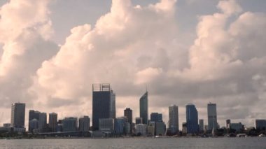 Timelapse Perth manzarası gündüz