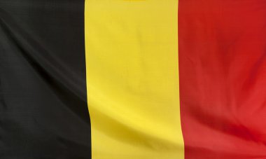 Belçika bayrağı gerçek kumaş