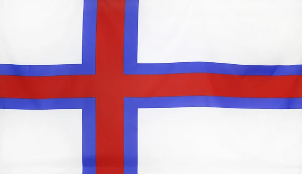 Faroe Islands Flag — Stock Photo, Image