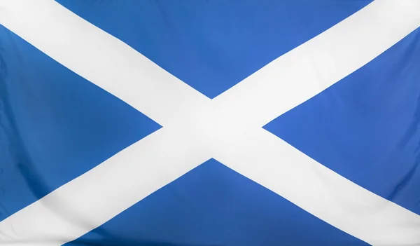 İskoçya bayrağı gerçek kumaş