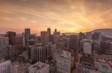 Manzarası hava Panorama Vancouver