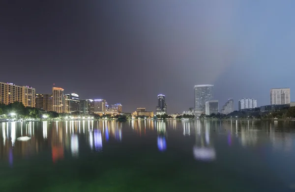 Orlando Skyline twilight transition — Stock Photo, Image