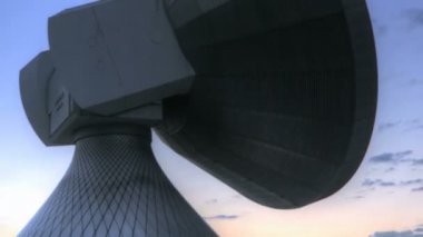 zaman sukut gündoğumu üzerinden uydu istasyonu