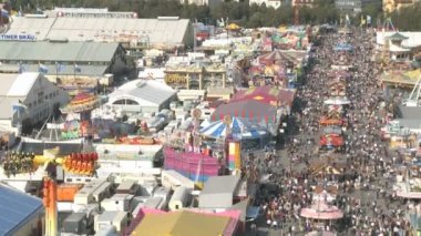 Oktoberfest havadan görünümü