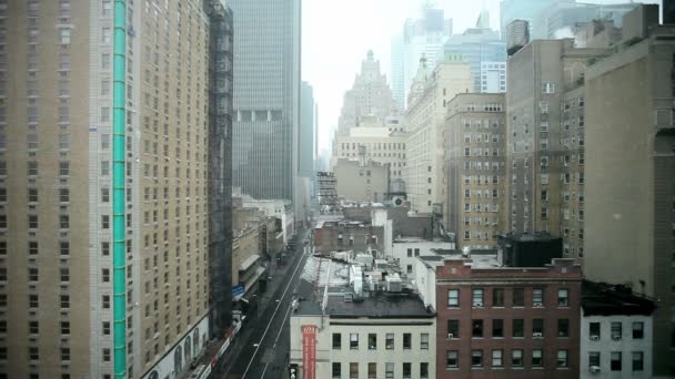 Нью-Йорк. — стоковое видео