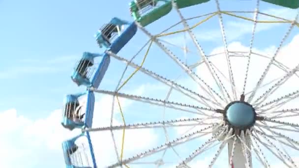 Big wheel — Stockvideo