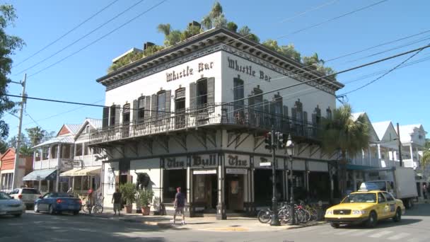 Whistle Bar Key West — Stock Video