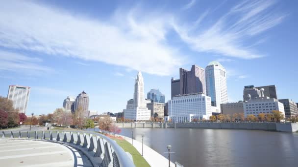 Columbus skyline — Video