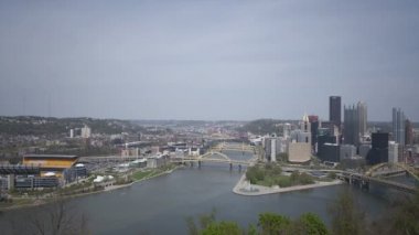 Gündüz, Pittsburgh manzarası