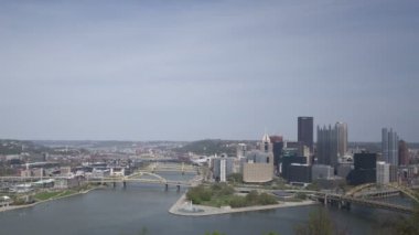 Gündüz, Pittsburgh manzarası