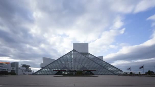 Rock & Roll Hall da fama e Museu — Vídeo de Stock