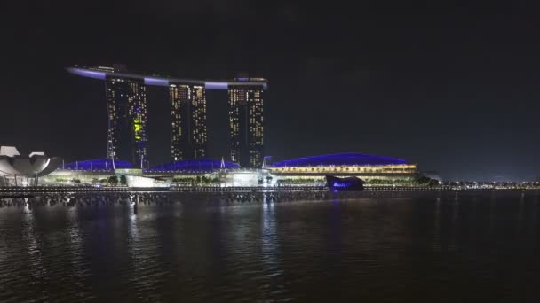 Puerto deportivo Bay Sands Resort — Vídeo de stock