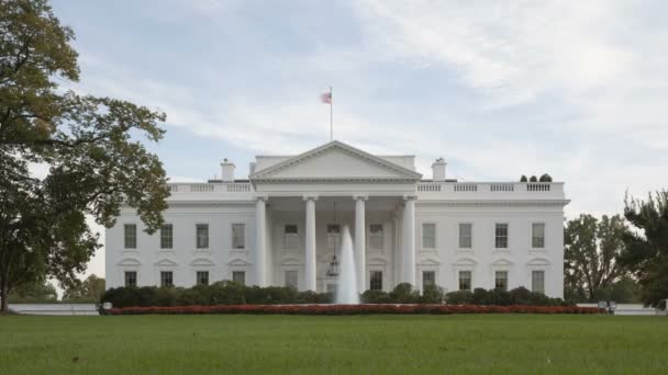 Het witte huis - Washington Dc, Verenigde Staten — Stockvideo