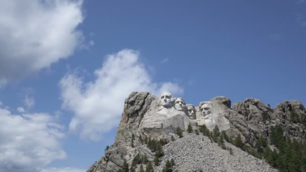 Mt. Rushmore National Memorial Park en Dakota del Sur — Vídeos de Stock