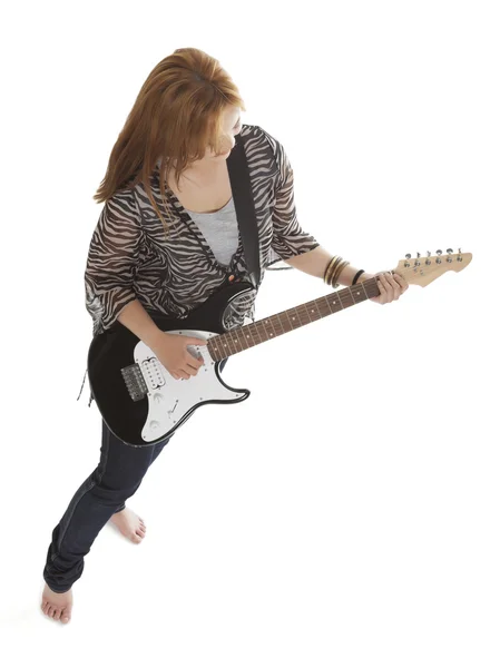 Young rock lady — Stock Photo, Image