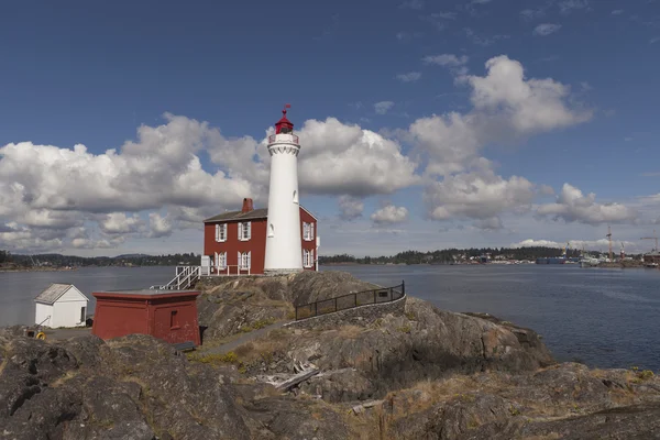 Faro en la isla de Vancouver — Foto de Stock