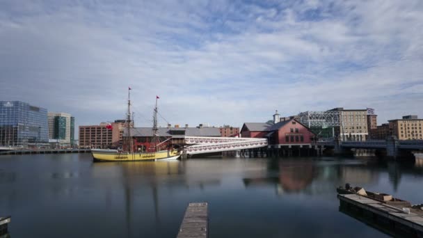 Boston Tea Party Museum — Stockvideo