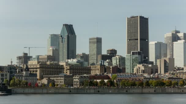 Ciudad de Montreal skyline — Vídeos de Stock